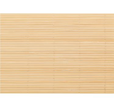Beige roller blind with bamboo effect design - TenStickers