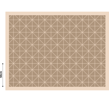 Beige roller blind with beige patterned design - TenStickers
