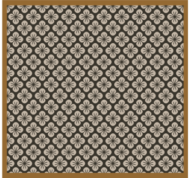 Bedroom roller blind with floor design - TenStickers