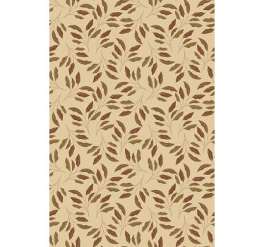 Leafy Elegance texture and pattern roller blind - TenStickers