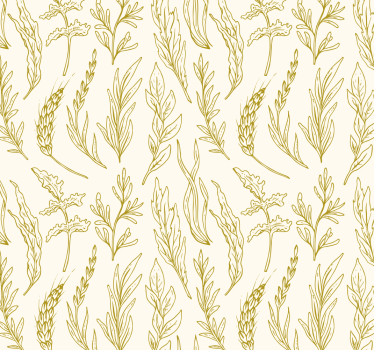Golden wheat Blind elegance - TenStickers