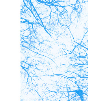 Azure Arbor Limbs tree roller blind - TenStickers