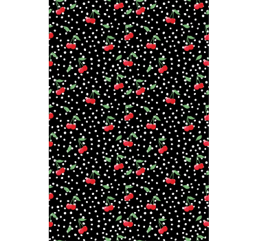 Cherry Blossom Theme fruit and vegetable roller blind - TenStickers