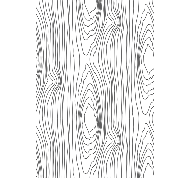 Black nature stripes More flowers and plant roller blind - TenStickers
