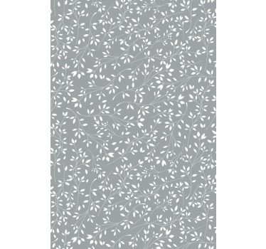 Plants drawing pattern flowers and plant roller blind - TenStickers