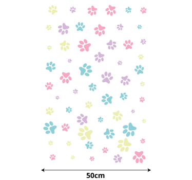 COLORFUL FLORAL PATTERNS flowers and plants roller blind - TenStickers