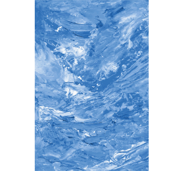 Ocean wave motif texture and pattern roller blind - TenStickers