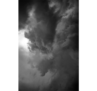Dark sky with storm Cloud roller blind - TenStickers
