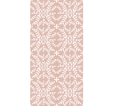 Botanical Leaf Theme flowers and plants roller blind - TenStickers