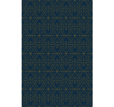 Geometric Arrangement Concept modern roller blind - TenStickers