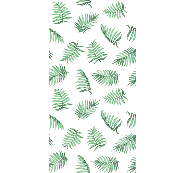 Vibrant Foliage Arrangement flowers and plants roller blind - TenStickers