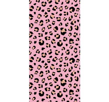 Leopard print patterns animal roller blind - TenStickers