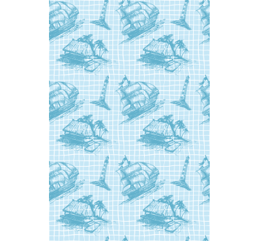 Westwind toile pattern design More vintage blind - TenStickers