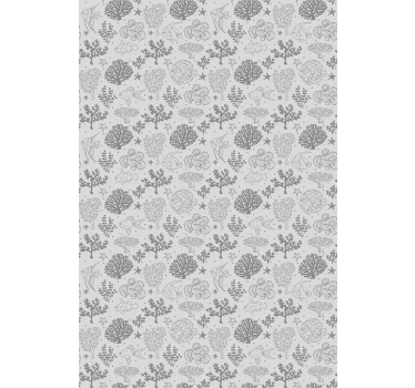 Ocean Life Patterns animal roller blind - TenStickers