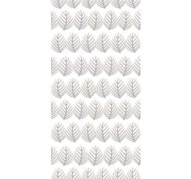 Foliage Motif Arrangement flowers and plants roller blind - TenStickers