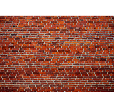 Modern bricks "Industrial Style" Living room roller blind - TenStickers