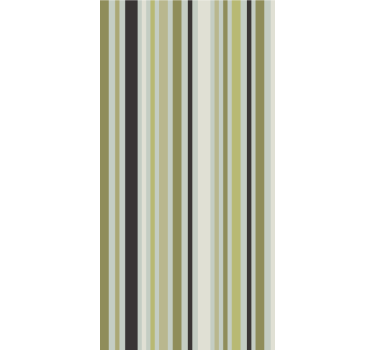 Linear green stripes modern roller blind - TenStickers