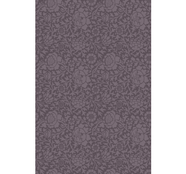 Elegant grey pattern flower roller blind - TenStickers