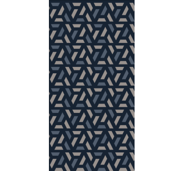 Geometric Composition Style modern roller blind - TenStickers
