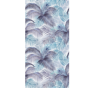 Tropical Leaf Theme flowers and plants roller blind - TenStickers