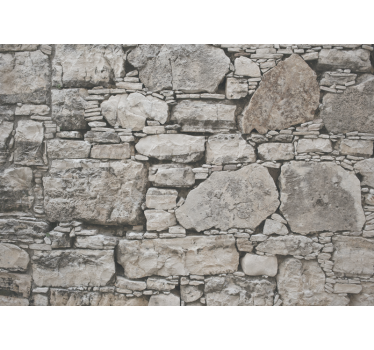 Stone wall effect texture and pattern roller blind - TenStickers