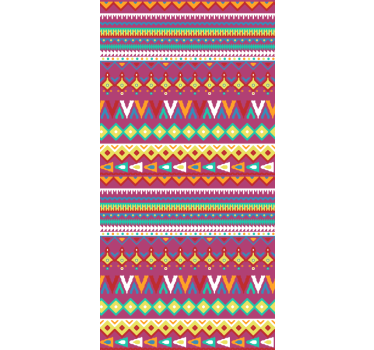 Tribal pattern design original roller blind - TenStickers