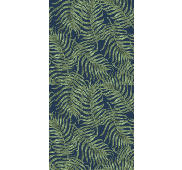 Lush Fern Pattern flowers and plants roller blind - TenStickers