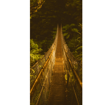 Suspension bridge path original roller blind - TenStickers