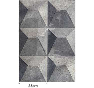 Béton brut" texture Modern blind - TenStickers