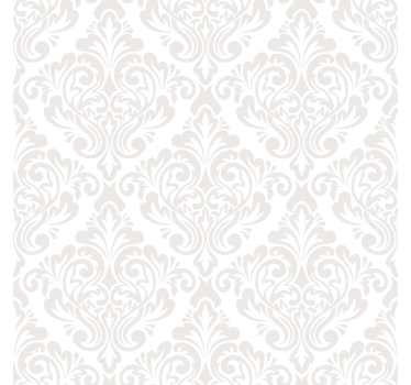 White damask Living room window blind - TenStickers