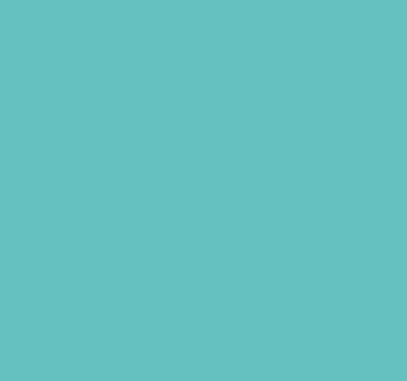 Flat color Turquoise blind - TenStickers
