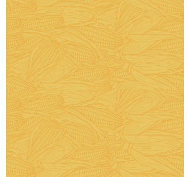 Corn shades pattern yellow blind - TenStickers