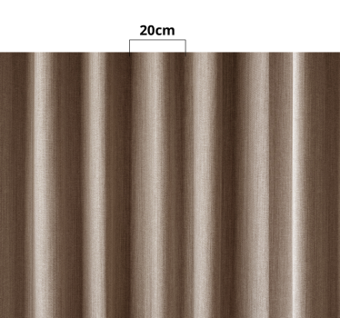 Curtain texture beige design window cover - TenStickers