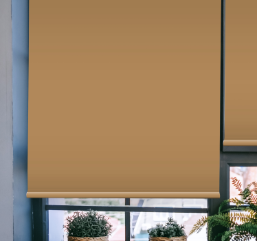 Apple cinnamon colors Home office roller blind - TenStickers