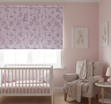 Ballet children room roller blind - TenStickers