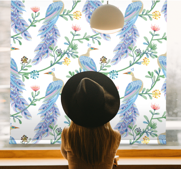 Birds in paradise Animal blind - TenStickers