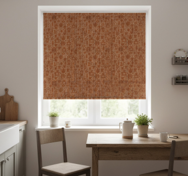 Cafeteria motifs kitchen roller blind - TenStickers