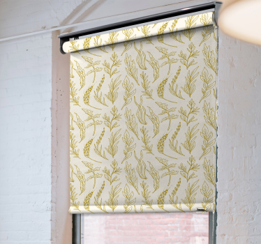 Golden wheat Blind elegance - TenStickers