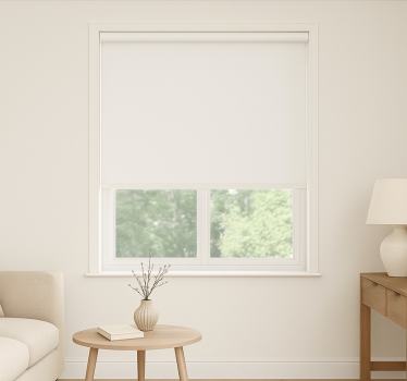 Grey colour master bedroom roller blind - TenStickers