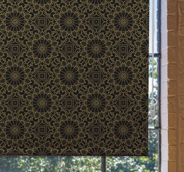 Luxury ornamental mandala roller blinds - TenStickers
