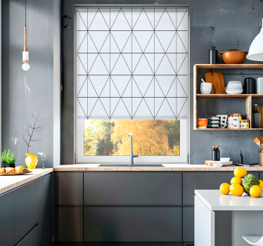 Minimalistic style nordic blind - TenStickers