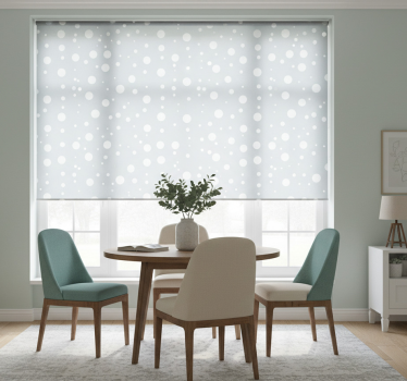 Mint fantasy dining room roller blind - TenStickers
