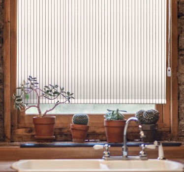 Modern lines "japandi" style patterns blind - TenStickers