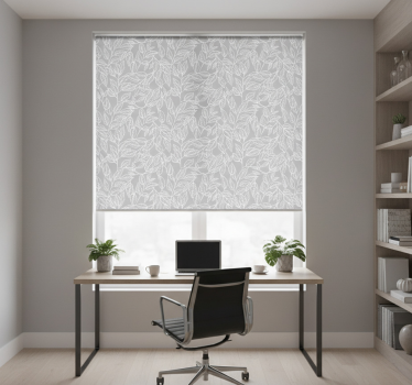 Nature mirage branches home office roller blind - TenStickers