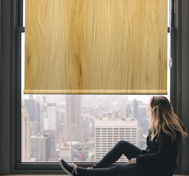 Organic Timber Grain texture and pattern roller blind - TenStickers