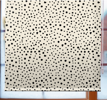Spotted pattern texture and pattern roller blind - TenStickers