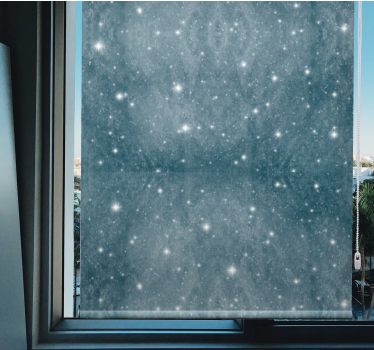 Starry Night Sky texture and pattern roller blind - TenStickers