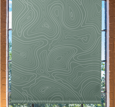 Topography design  Textures and patterns blind - TenStickers