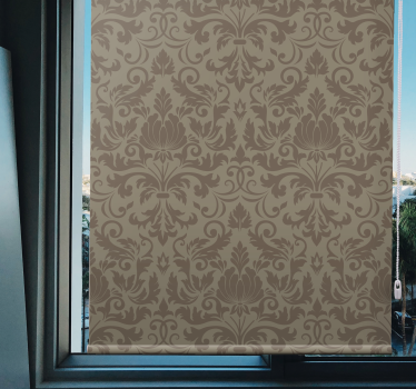 "Velvet flocked" Classic roller blind - TenStickers