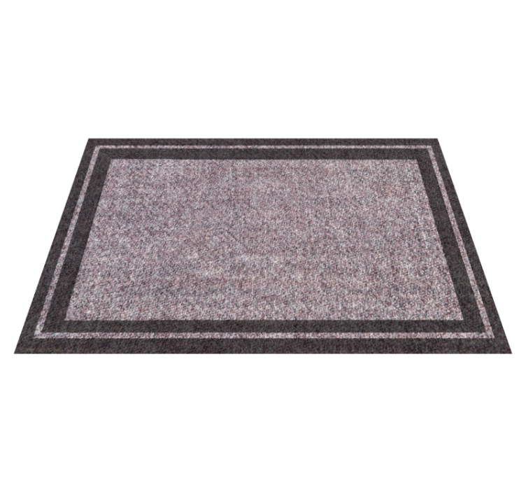 Grey textured placemat - TenStickers